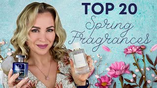 Top 20 Spring Fragrances  My Favorite Spring Perfumes [upl. by Alyaj36]