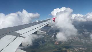 Approach and Landing at Congonhas Airport Brazil CGH [upl. by Haneehs]