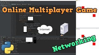 Online Multiplayer Game With Python  Sockets and Networking [upl. by Jankey]