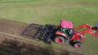 Wingfield 3pt Renovator  For pasture renovation nitrogen application and vertical tillage [upl. by Beniamino4]