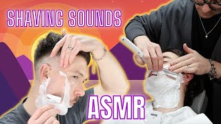 💥Extra Crunchy ASMR 🎧 Razor Shaving The Beard Hair Sounds Compilation  Fall ASLEEP To 😴 [upl. by Atwekk]