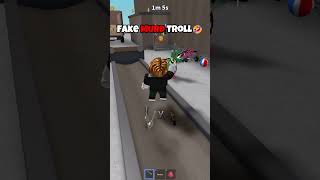 FAKE MURDERER TROLLING IN MM2 🤣 mm2 roblox robloxshorts shorts [upl. by Asi]