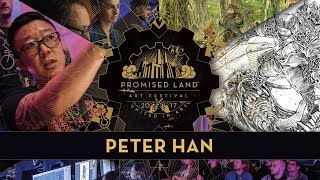 Promised Land Art Festival 2017  The Dynamic Process with Peter Han [upl. by Saimerej]