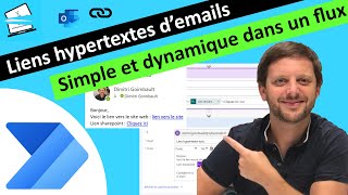 Power automate et les liens hypertextes demails [upl. by Lyret]