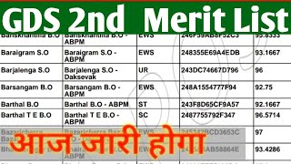 GDS New Result 2024 GDS 2nd Merit List for 27000 Posts  India Post GDS Result gds 2nd list 2024 [upl. by Leontina515]