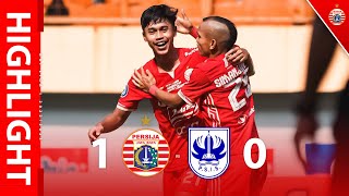 HIGHLIGHT  Persija Jakarta 10 PSIS Semarang BRI Liga 1 20222023 [upl. by Zeidman]