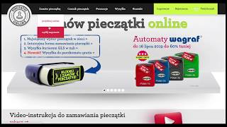 Pieczątki Online  Jak łatwo zamówić pieczątkę przez Internet [upl. by Aicire726]