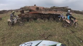 Salisbury Plain Green Lanes  Military police and Tanks [upl. by Renata720]