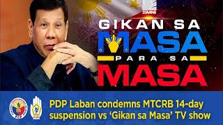 PWERSA NG PDPLABAN PUMALAG SA MTRCB SINUPLA NI SUPLICO P500B SAAN GAGAMITIN dds duterte [upl. by Aciraa569]