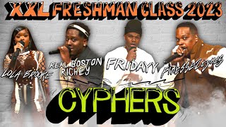 2023 XXL Freshman Cypher With Finesse2tymes Lola Brooke Fridayy Real Boston Richey [upl. by Barbi]