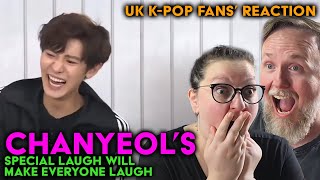 Chanyeols Special Laugh Will Make Everyone Laugh  UK KPop Fans Reaction [upl. by Chivers]