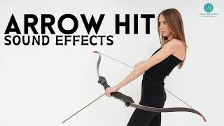 ARROW HIT Sound Effects  Copyright Free Sound in High Quality [upl. by Winonah]