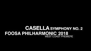 FOOSA Philharmonic performs Casellas Symphony No 2 in C minor op 12 [upl. by Nosyarg]