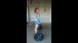 Barbell Transition from the Floor to Back Squat [upl. by Cesaro535]