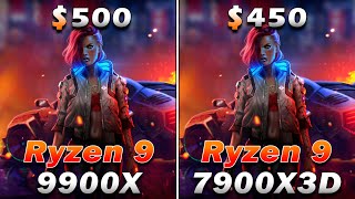 Ryzen 9 9900X vs Ryzen 9 7900X3D  PC Gameplay Benchmark Tested [upl. by Averell]