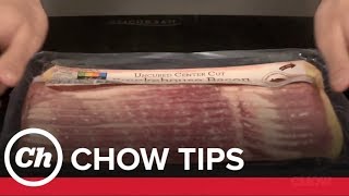 Separating Bacon the Right Way  CHOW Tip [upl. by Xaviera68]