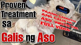 GALIS NG ASO PAANO GAMOTENHome remedy 100 galis alisvideo tutoriol [upl. by Maxie]