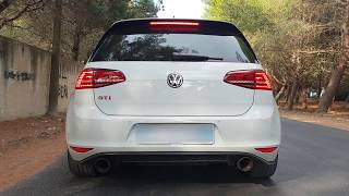 Sound Golf GTI Mk7 Performance DSG Full Exhaust Ragazzon [upl. by Amr]