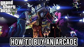 How to Buy an Arcade in GTA 5 GTA 5 Casino Heist Update [upl. by Wadlinger]