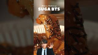 Resep TOPOKKI  TTEOKPOKKI cuma 3 bahan pake NASI SISA makanan favoritnya SUGA BTS [upl. by Ehcropal]