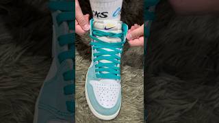 JORDAN 1 BEST LACES TUTORIAL 🤩 [upl. by Newman337]