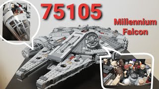 LEGO Star Wars 75105 Millennium Falcon Modification 7th [upl. by Eserrehs547]