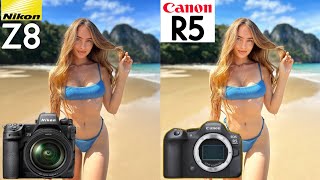 Nikon Z8 VS Canon Eos R5 Camera Test Leaks [upl. by Coward]