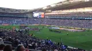 Spectacular opening 2012 Telstra NRL Grand Final Melbourne Storm vs Canterbury Bulldogs [upl. by Lyrak]