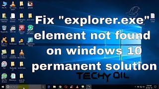 How to fix quotexplorerexequot error windows 10 Permanent Solution [upl. by Aenad]