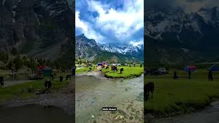 Bashoo Valley Skardu beautiful weather looks like heaven viralvideo foryou bashovalley skardu [upl. by Airdnaz]