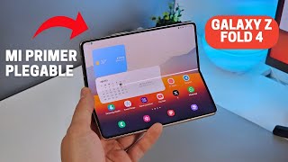 Mi PRIMER Plegable Galaxy Z FOLD 4 [upl. by Akvir]