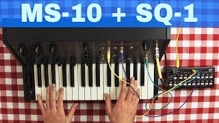 KORG MS10  SQ1  Will They Pair Ep25 [upl. by Marlie]