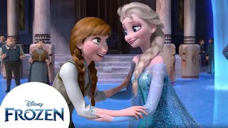 Frozen LIVE  A Frozen Holiday Wish  Walt Disney World Magic Kingdom [upl. by Gayla]