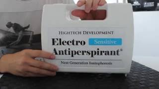 Unboxing Electro Antiperspirant Sensitive Iontophoresis Device [upl. by Linda]