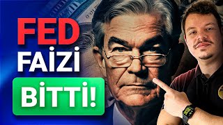 FED FAİZ ARTIŞLARININ SONU  PİYASALAR ANALİZİ  BORSA ALTIN GÜMÜŞ BITCOIN [upl. by Innep]