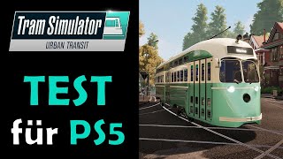 Tram Simulator Urban Transit 🚋 für PS5 im TEST  Lohnt sich der Kauf der TRAM SIMULATION [upl. by Kaylil]