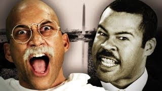 Gandhi vs Martin Luther King Jr Epic Rap Battles of History [upl. by Eneloj]