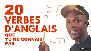 20 VERBES D’ANGLAIS À NE PAS IGNORER [upl. by Iah]