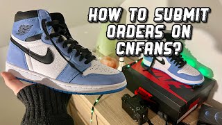 HOW TO ORDER ITEMS OFF OF CNFANS STEP BY STEP [upl. by Laeira]