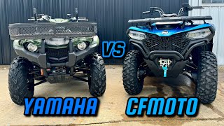 2024 CFMOTO CFORCE 500 vs 2024 Yamaha Kodiak 450  Best ATV for You [upl. by Niamor]