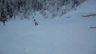 Bobby Lightners first skiing attempt part 3 [upl. by Jerrie]