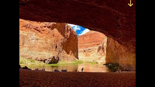 Grand Canyon Raft 2024 Day 2 Redwall Cavern Saddle Canyon [upl. by Samp]