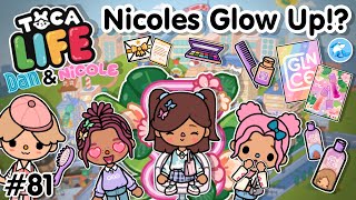 Toca Life City  Nicoles Glow Up 81 Dan amp Nicole Series Toca Boca [upl. by Jabin]