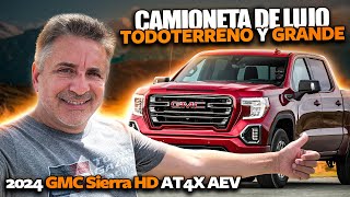 2024 GMC Sierra HD AT4X  Camioneta de lujo todoterreno y grande [upl. by Ahsenrat]