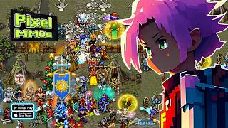 Top 10 Best Pixel Art MMOs for AndroidiOS  Pixel MMORPG Android  iOS 2023 [upl. by Esenahs]