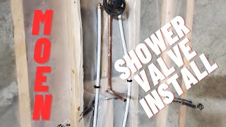 Moen shower diverter install [upl. by Teagan]