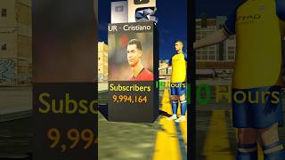 Ronaldo 10 million Subscribers in 11 hours 😲😲😲ronaldo ronaldofans shorts [upl. by Schoening106]