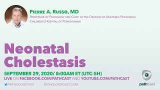 Neonatal cholestasis  Dr Russo CHOP PEDIPATH [upl. by Sila]