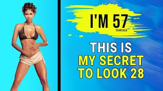 Halle Berry 57 Years Old Shares Her Secrets To Look 29  Diet  Work Out Revealed [upl. by Marylinda887]