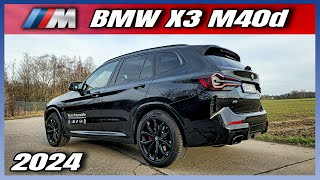 BMW X3 M40d  340 PS  Diesel  Besser als der Benziner  Über 1000 km Reichweite [upl. by Gaiser]